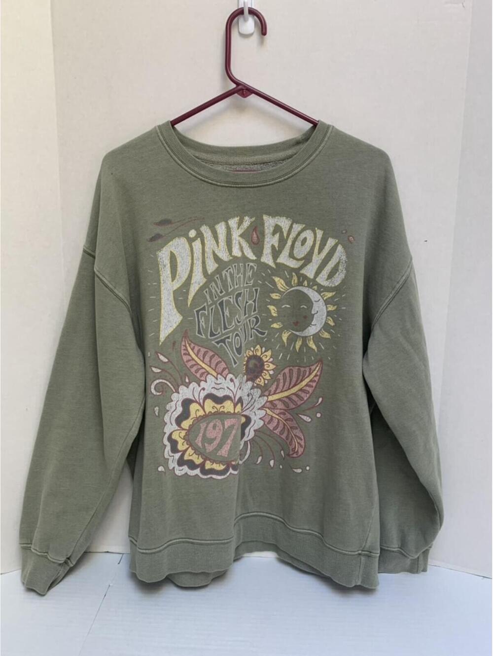 Pink Floyd Womans Size Large Sweatshirt Pullover